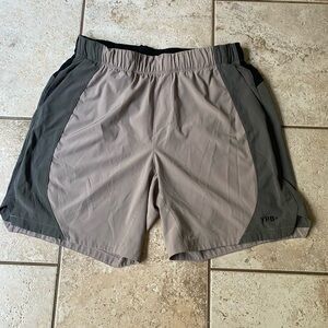 Men's Abercrombie & Fitch YPB Athletic Shorts, Medium, Gray, Good Condition